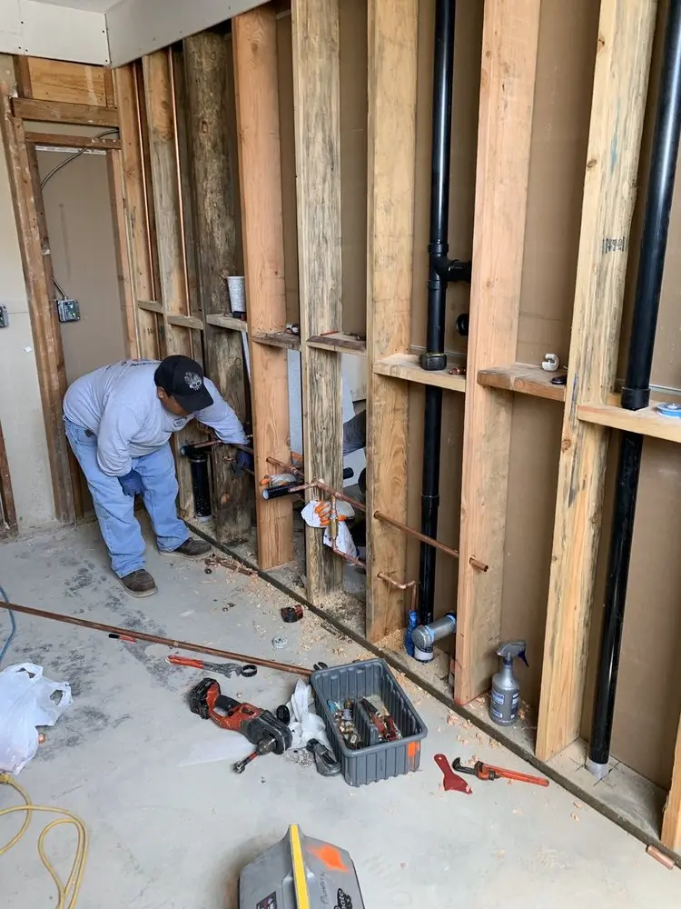 Commercial rough-in plumbing for Water Heater Replacement in Candlewood Isle